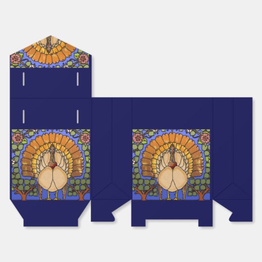 Erntedank Türkei Zent Geschenkschachtel (Ungefaltet)