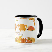 Erntedank Türkei zum Abendessen Tasse (VorderseiteRechts)