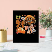 Erntedank Turkey Coquette Classic T - Shirt Acrylschild (Hochzeit)