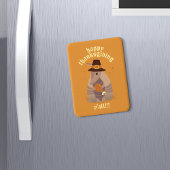 Erntedank Turkey Leg Armadillo Texas Magnet