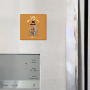 Erntedank Turkey Leg Armadillo Texas Magnet