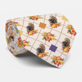 Erntedank Turkey Neck Tie Krawatte