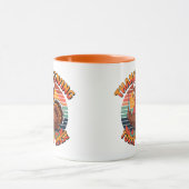 Erntedank Turkey Nurse Tasse (Zentrum)