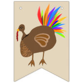 Erntedank Turkey Pumpkin Bunting Banner (Erste Fahne)