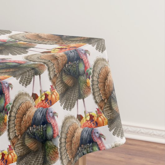 Erntedank Turkey Tablecloth Tischdecke (Beispiel)