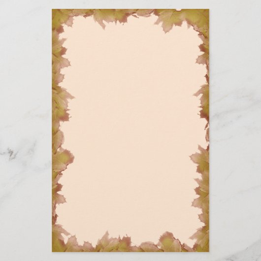 Erntedank Turkey Trio Briefpapier (Rückseite)