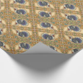 ERNTEDANK TÜRKEY UNICORN, WHIMSICAL FANTASY GESCHENKPAPIER (Ecke)