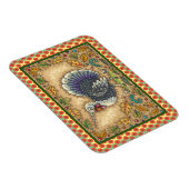 ERNTEDANK TÜRKEY UNICORN, WHIMSICAL FANTASY MAGNET (Rechte Seite)