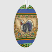 ERNTEDANK TÜRKEY UNICORN, WHIMSICAL FANTASY ORNAMENT (Vorderseite)