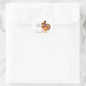 Erntedank-Turnieraufkleber Runder Aufkleber (Tasche)