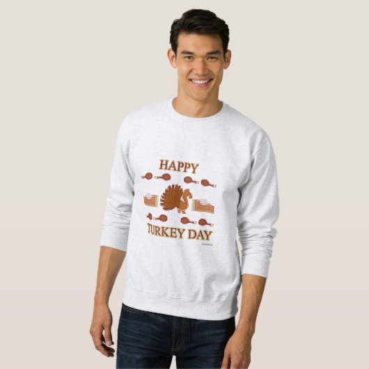 Erntedank Ugly Funny Novelty Sweater Sweatshirt (Vorne ganz)