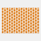 Erntedank und Fall Pumpkins Gewürzorange Geschenkpapier Set (Vorderseite 3)