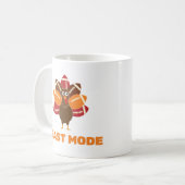 Erntedank und Fußball im Festmodus Kaffeetasse (Vorderseite Links)