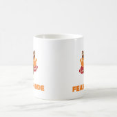 Erntedank und Fußball im Festmodus Kaffeetasse (Mittel)