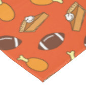 Erntedank und Fußball Tischdecke (Schrägansicht)