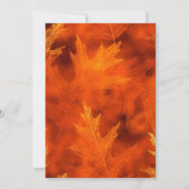 Erntedank Unicorn Pumpkin Geburtstag Einladung (Rückseite)