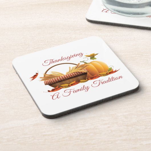 Erntedank Untersetzer (Linke Seite)