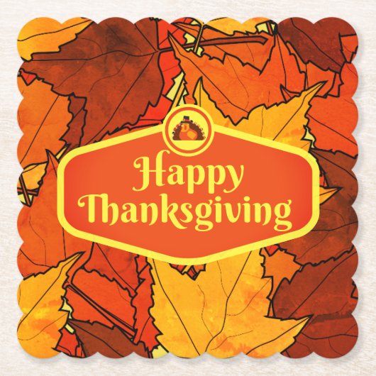 Erntedank Untersetzer (Vorderseite)