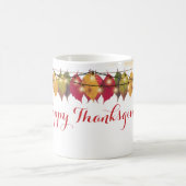 Erntedank Urlaub Herbst lässt Lichter nach Maß Kaffeetasse (Mittel)