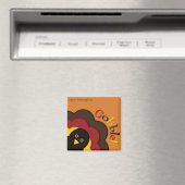 Erntedank versteckt Truthahn Magnet (In Situ (Geschirrspüler))