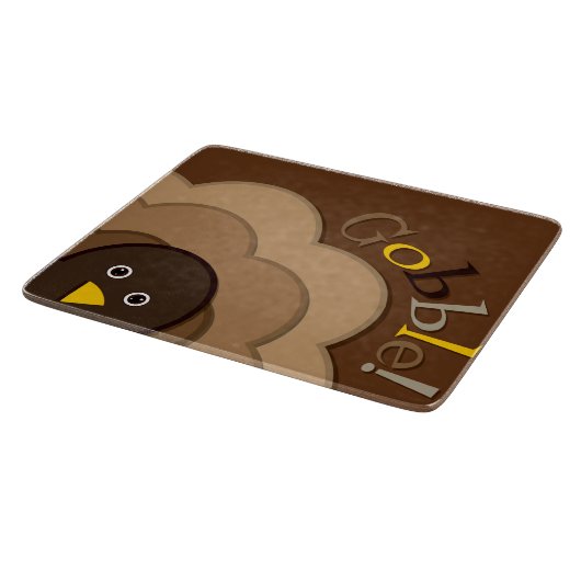 Erntedank versteckt Truthahn Schneidebrett (Ecke)