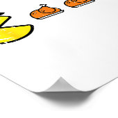 Erntedank Video Game Eating Turkey Gamer Men Wo Poster (Ecke)