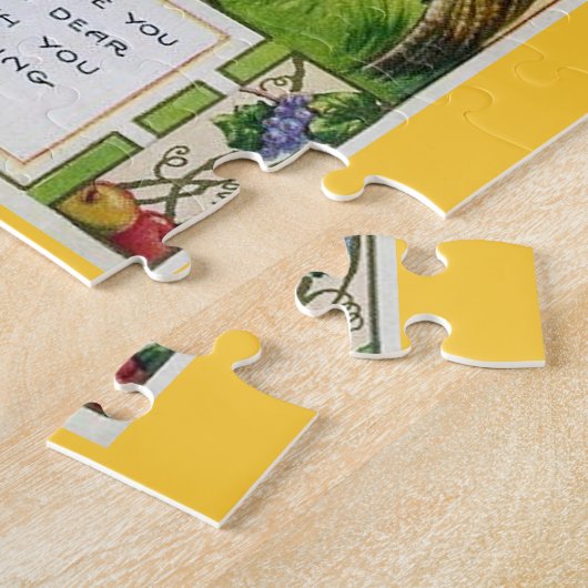 Erntedank Vintag Türkei Puzzle (Seite)