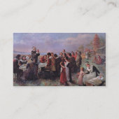 Erntedank-Visitenkarte Visitenkarte (Rückseite)