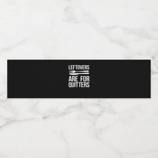 Erntedank-Vorführungen sind für Quitters Classic M Wasserflaschenetikett (Einzelnes Label)