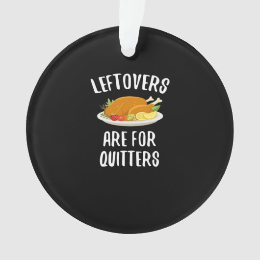 Erntedank-Vorführungen sind für Quitters Classic V Ornament (Vorderseite)