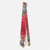 Erntedank Wasserfarbenroster Handgemalt Krawatte (Vorderseite)