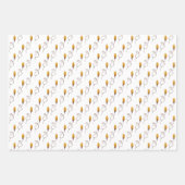 Erntedank Watercolor Pumpkins Geschenkpapier Set (Vorderseite 3)