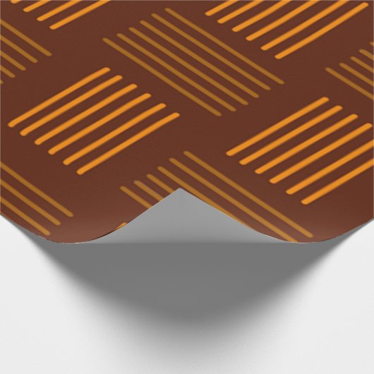 Erntedank Weave Geschenkpapier (Ecke)