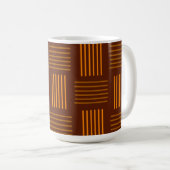 Erntedank Weave Kaffeetasse (VorderseiteRechts)