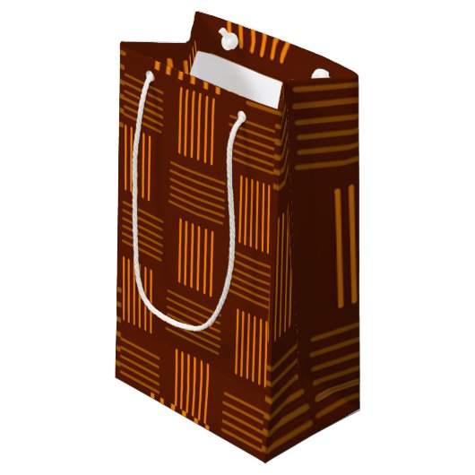 Erntedank Weave Kleine Geschenktüte (Vorderseite Schrägansicht)