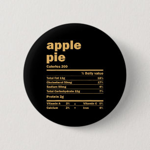 Erntedank Weihnachten Apple Pie Ernährung Fakten Button