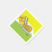 Erntedank Weihnachten Humorale Türkei Informell Serviette (Ecke)