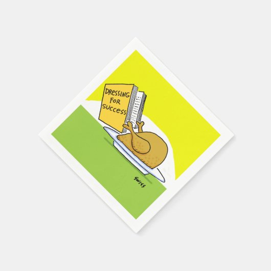 Erntedank Weihnachten Humorale Türkei Informell Serviette (Ecke)