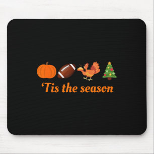 Erntedank Weihnachten Mousepad