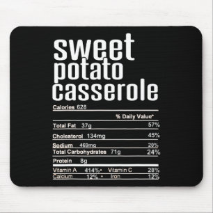 Erntedank Weihnachten Süßkartoffel Cerole Nutriti Mousepad