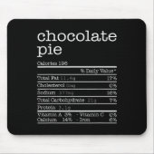 Erntedank Weihnachtsessen - Schokolade Kuchen Nutr Mousepad (Vorne)