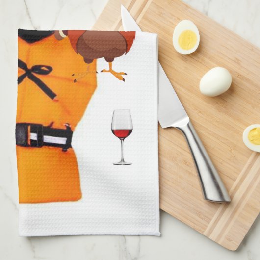 Erntedank Wein, Handtuch (Viertel Falte)