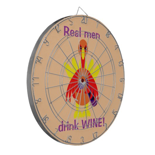 Erntedank-Weinkonsum die Türkei Dartscheibe (Vorderseite Links)