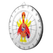 Erntedank-Weinkonsum die Türkei Dartscheibe (Vorderseite rechts)