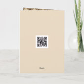 Erntedank Weizenschalen in Stall mit Pumpkins Karte (Rückseite)