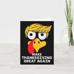 Erntedank wieder groß machen Trump Türkei Witz 2 Karte
