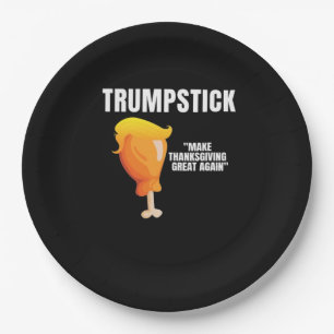 Erntedank wieder großartig machen Funny Donald Tru Pappteller