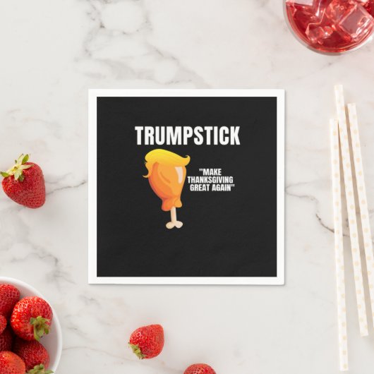 Erntedank wieder großartig machen Funny Donald Tru Serviette (Beispiel)