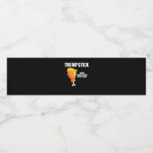 Erntedank wieder großartig machen Funny Donald Tru Wasserflaschenetikett (Einzelnes Label)