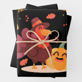 Erntedank wieder großartig machen geschenkpapier set